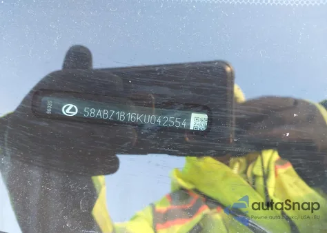 2019 Lexus Es 350 F Sport z USA, uszkodzony, nr VIN 58ABZ1B16KU042554